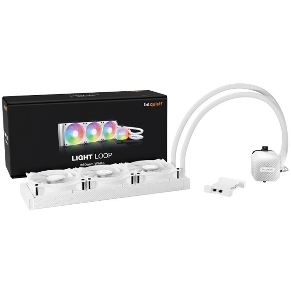 Watercooler Be Quiet Light Loop BLANCO