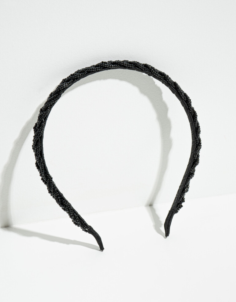 Vinchas Rígidas Liso Vincha Rapunzel - Negro