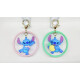 Llavero circular Disney verde