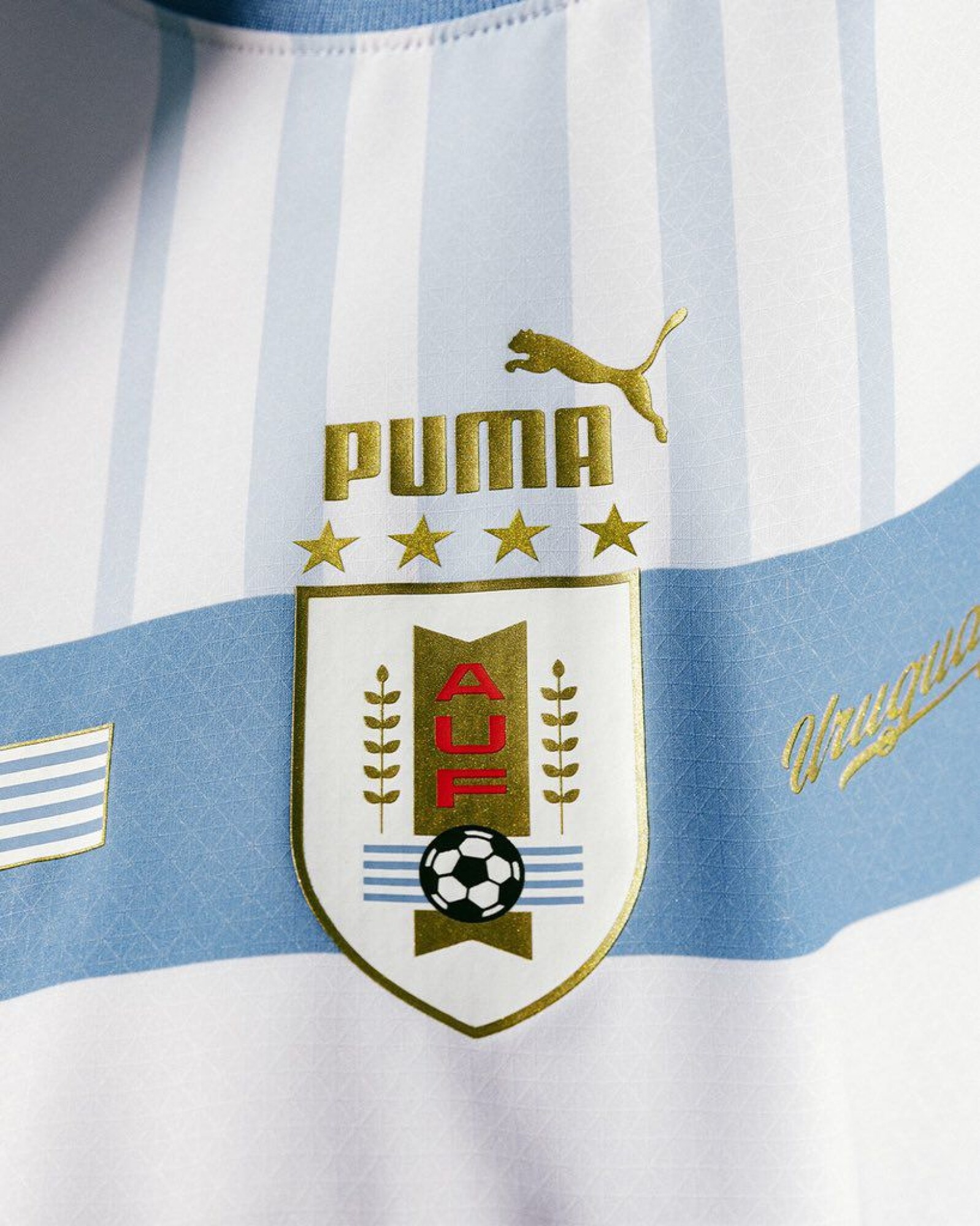  PUMA Uruguay Away - Camiseta de fútbol para la Copa del Mundo  22/23 : Ropa, Zapatos y Joyería