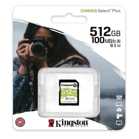 Memoria Microsd Kingston Select Plus 512GB Clase 10 001