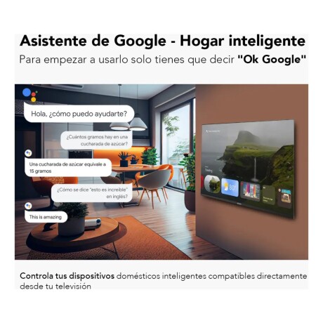 Tv Smart Aiwa Led Google TV 43" Full HD Modelo AW-43B4SMFL Tv Smart Aiwa Led Google TV 43" Full HD Modelo AW-43B4SMFL