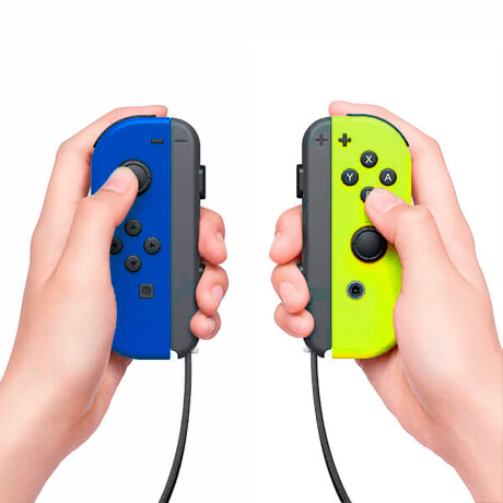 Nintendo - Switch Joy-con Neón Amarillo / Azul - Incluye Controladores: Joy-con (L) y Joy-con (R). 001