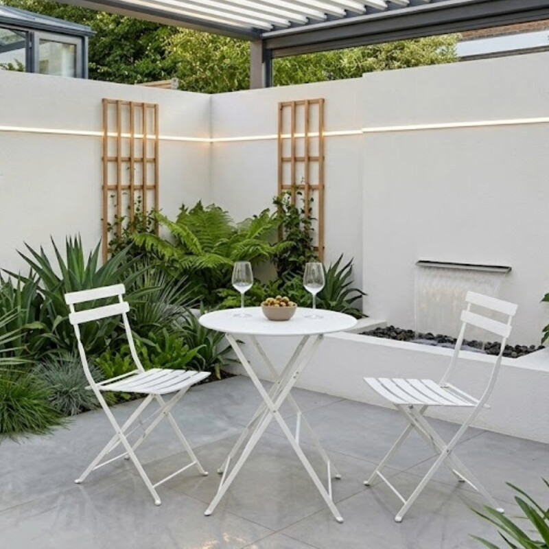 JGO JARDIN BISTRO BLANCO 3PZAS Unica