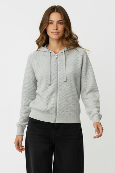 Cardigan Bajor Plateado