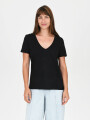 REMERA LUA V NEGRO