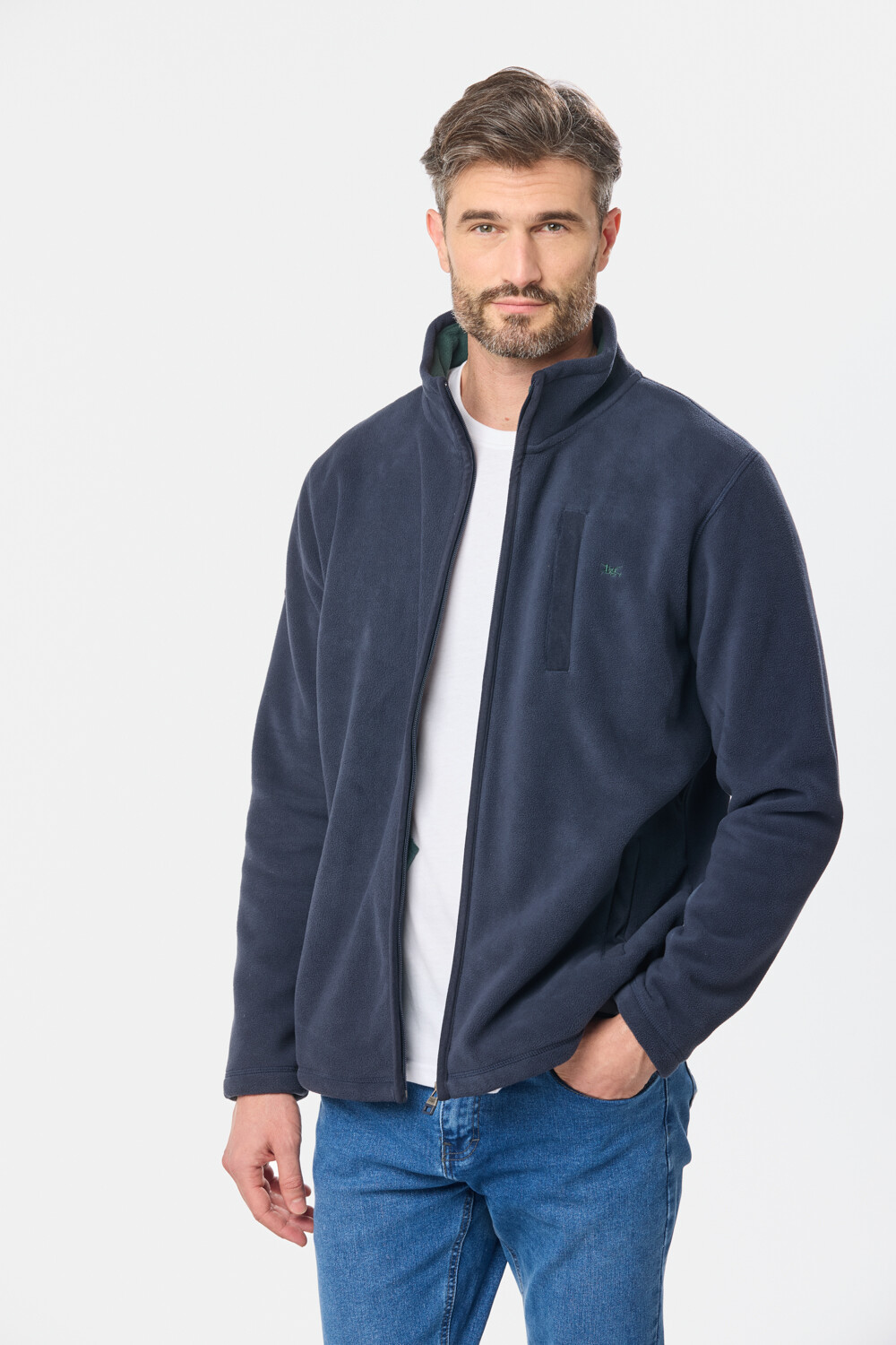CAMPERA POLAR DE ABRIGO Azul