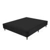 Base 2 Plazas 1.40 X 1.90 Negra Og Base 2 Plazas 1.40 X 1.90 Negra Og