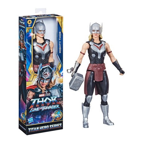 Figura juguete Thor Marvel Titan Hero Series Mighty Thor