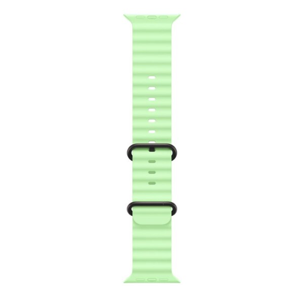 Malla Apple Watch 49mm Black Ocean Band Neo Green Black Ti MGCL4AM/A Malla Apple Watch 49mm Black Ocean Band Neo Green Black Ti MGCL4AM/A