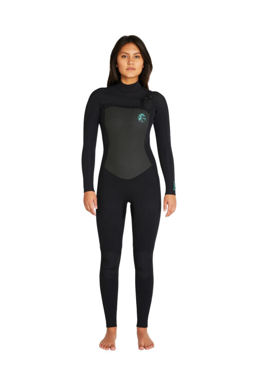 Wetsuit Focus Dama 4/3mm - Full Chest Zip - Negro Wetsuit Focus Dama 4/3mm - Full Chest Zip - Negro