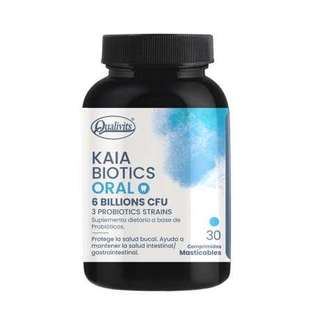 Kaia Biotics Oral 30 pastillas masticables Qualivits Kaia Biotics Oral 30 pastillas masticables Qualivits