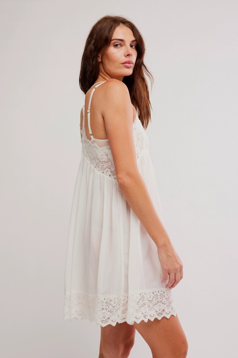 VESTIDO SLIP FIONA Marfil