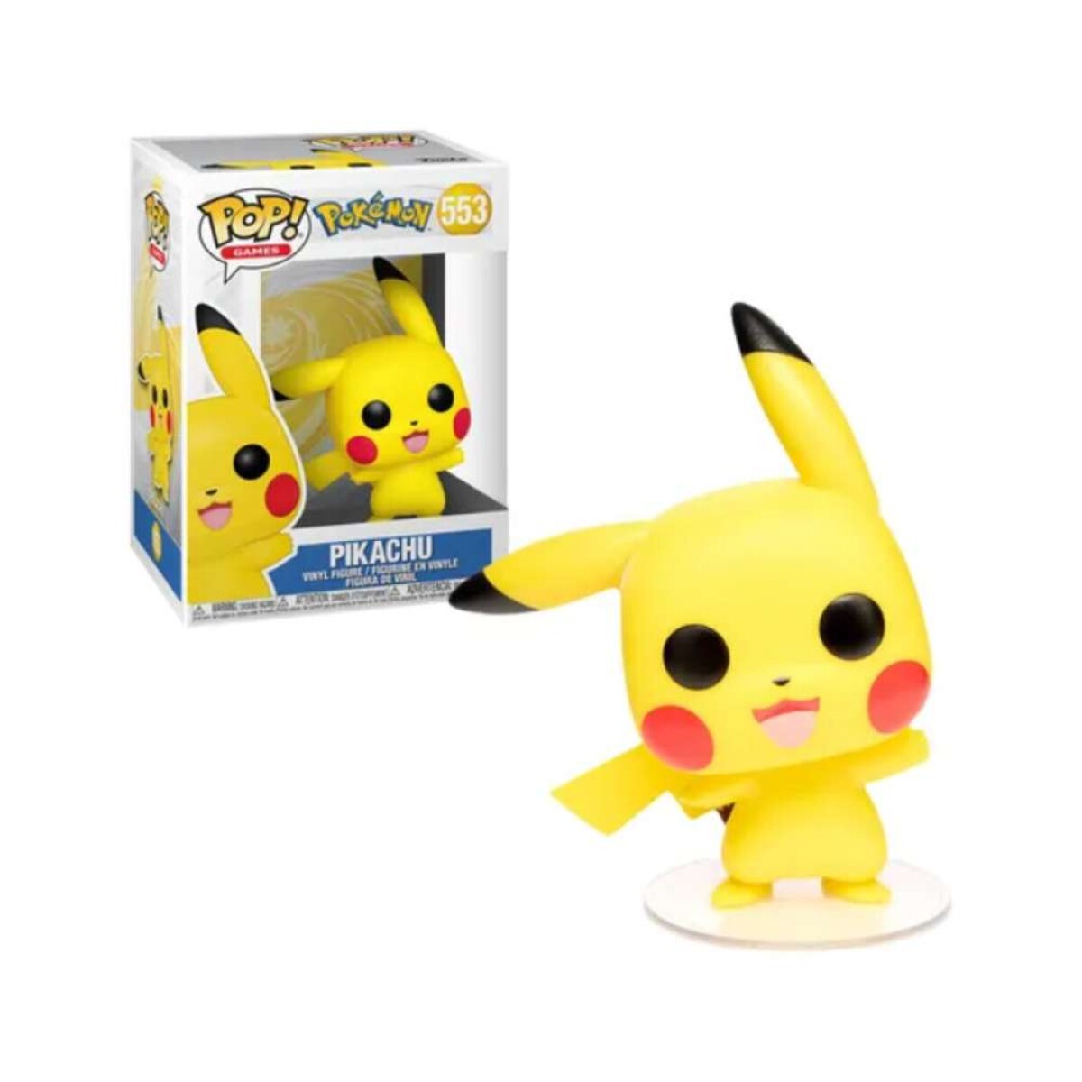 Pikachu Waving • Pokémon [Exclusivo - Con Brillantina] - 553 