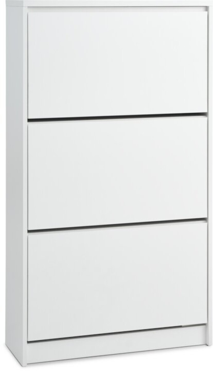 Zapatero LIMFJORDEN 3 compartimientos blanco 