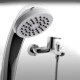Griferia De Ducha Y Bañera Exterior Linea Puelo Fv Monocomando Cromo CROMO