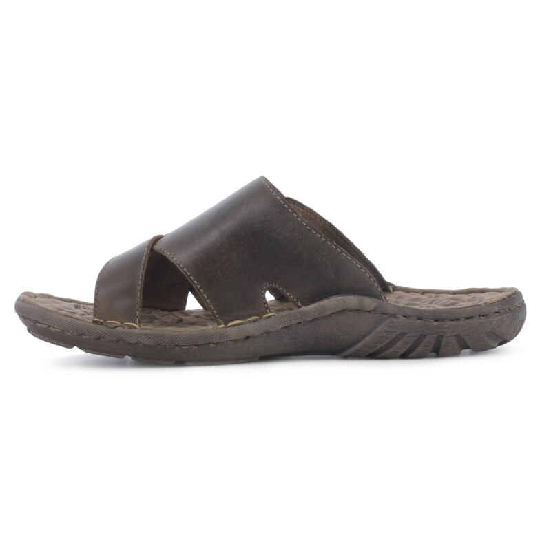 Sandalias de Hombre Freeway Casual Marrón Capuchino (Cuero Graso)