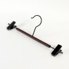 PERCHA MARRON C/GANCHO 31X10CM 2PZAS Unica