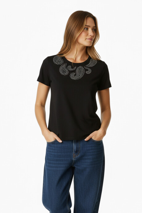 Remera Fanlera Negro