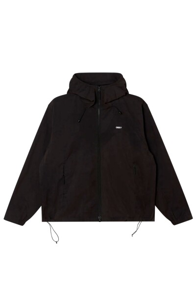 OBEY SOTA SHELL JACKET Negro