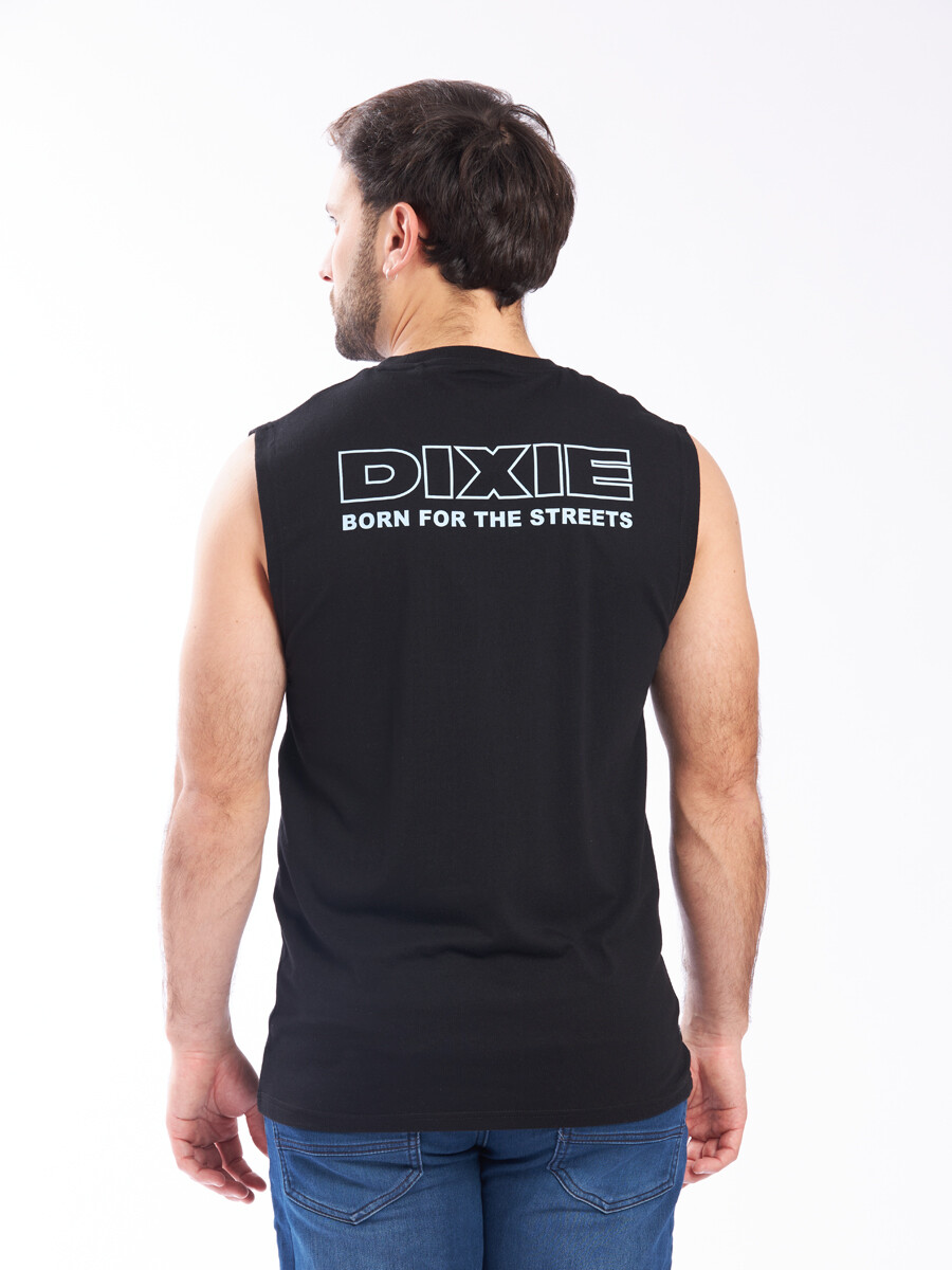 MUSCULOSA IANU DIXIE - Negro 