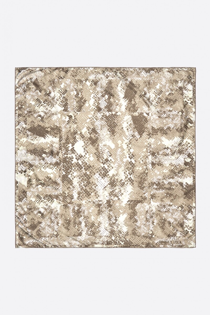 PAÑUELO Gris Topo