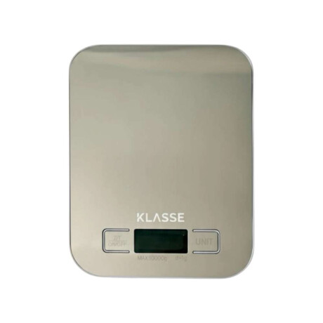 Balanza De Cocina Digital Klasse Soporta Hasta 10Kg Acero Inoxidable