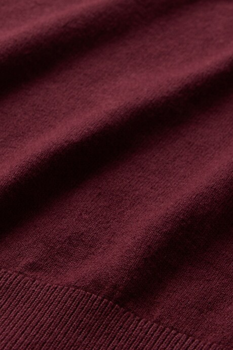 Buzo Algodòn Escote V Hombre Noir Red 796