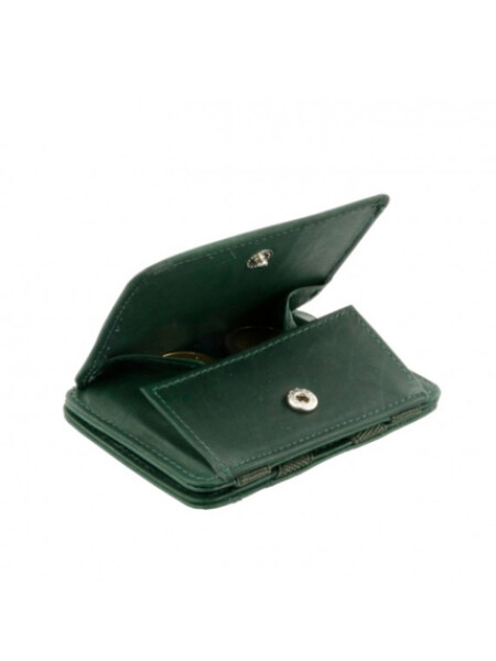 URBAN MAG.COIN WALLET GREEN