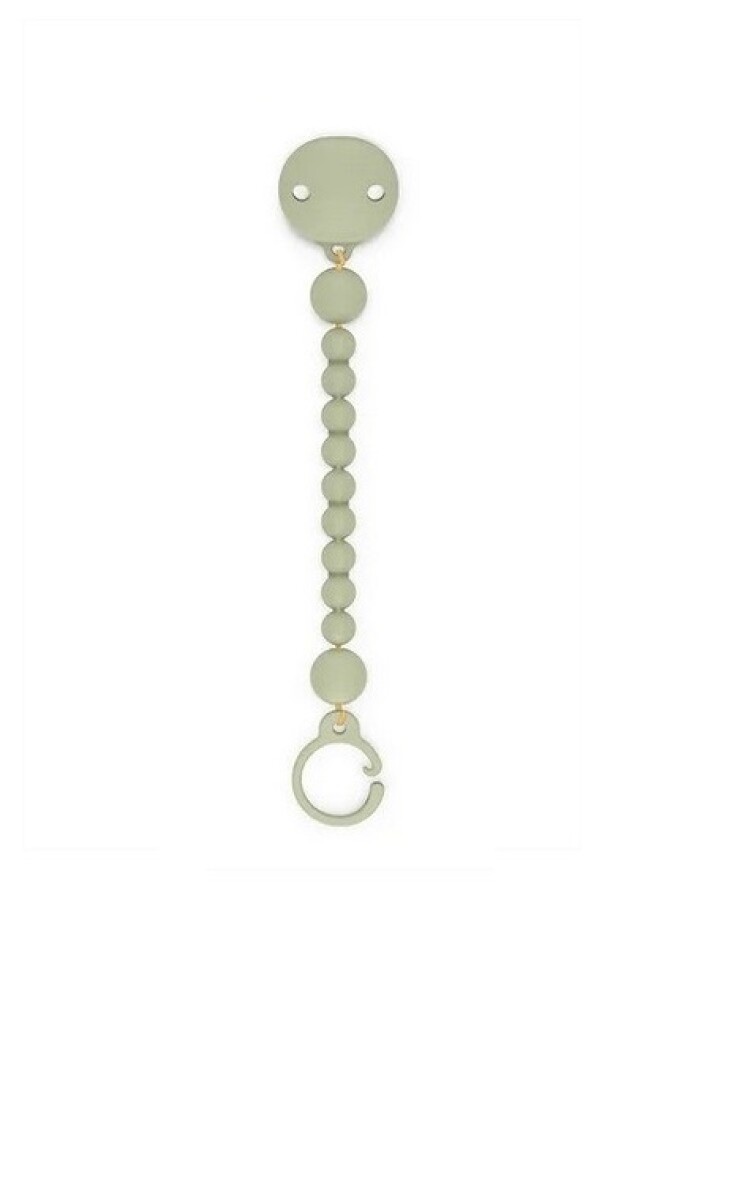 Clip para chupete Suavinex silicona ESSENCE - Verde 