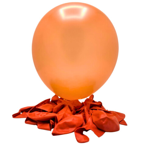 Globos R12 X25 Rosa Oro Perlado