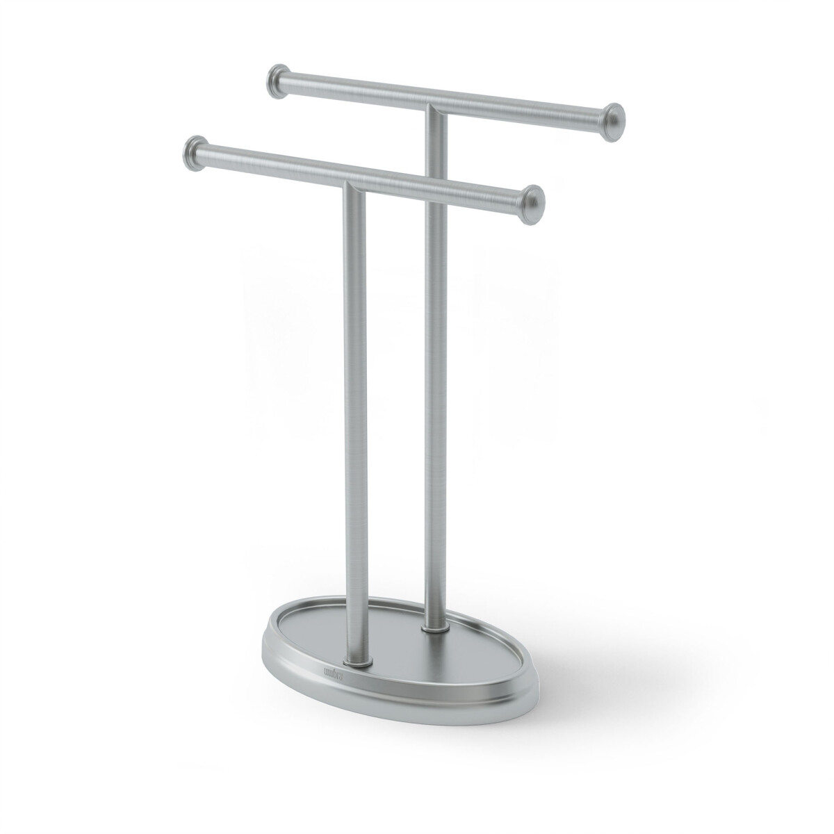 SOPORTE TOALLAS - METAL GRIS UMBRA PALM TREE 