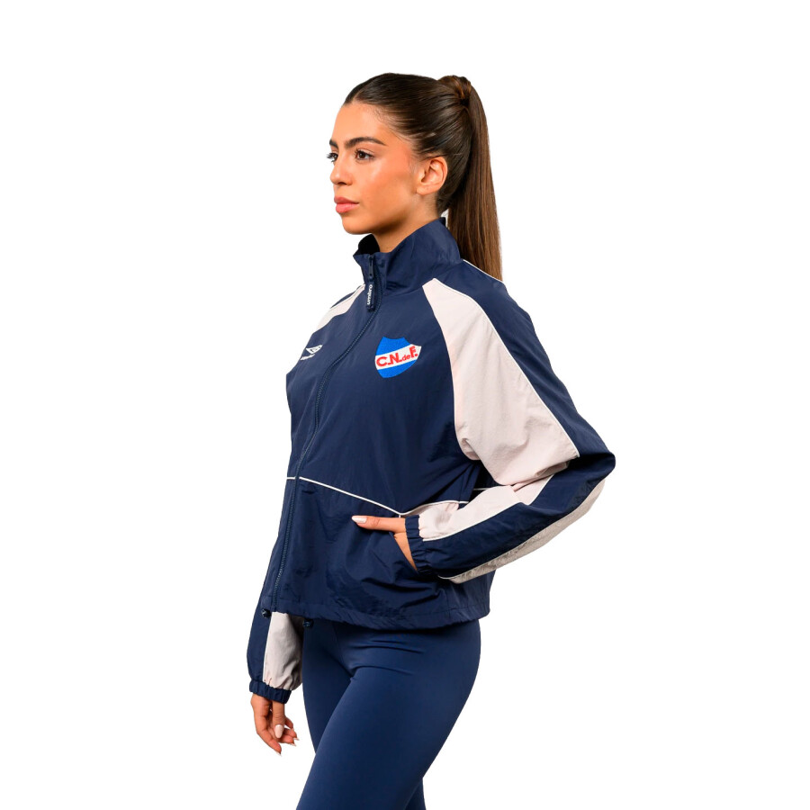 Campera de Mujer Umbro Brisa Nacional Azul - Rosado
