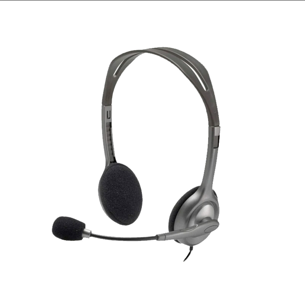 Auriculares Vincha Logitech H111 Negro con micrófono 