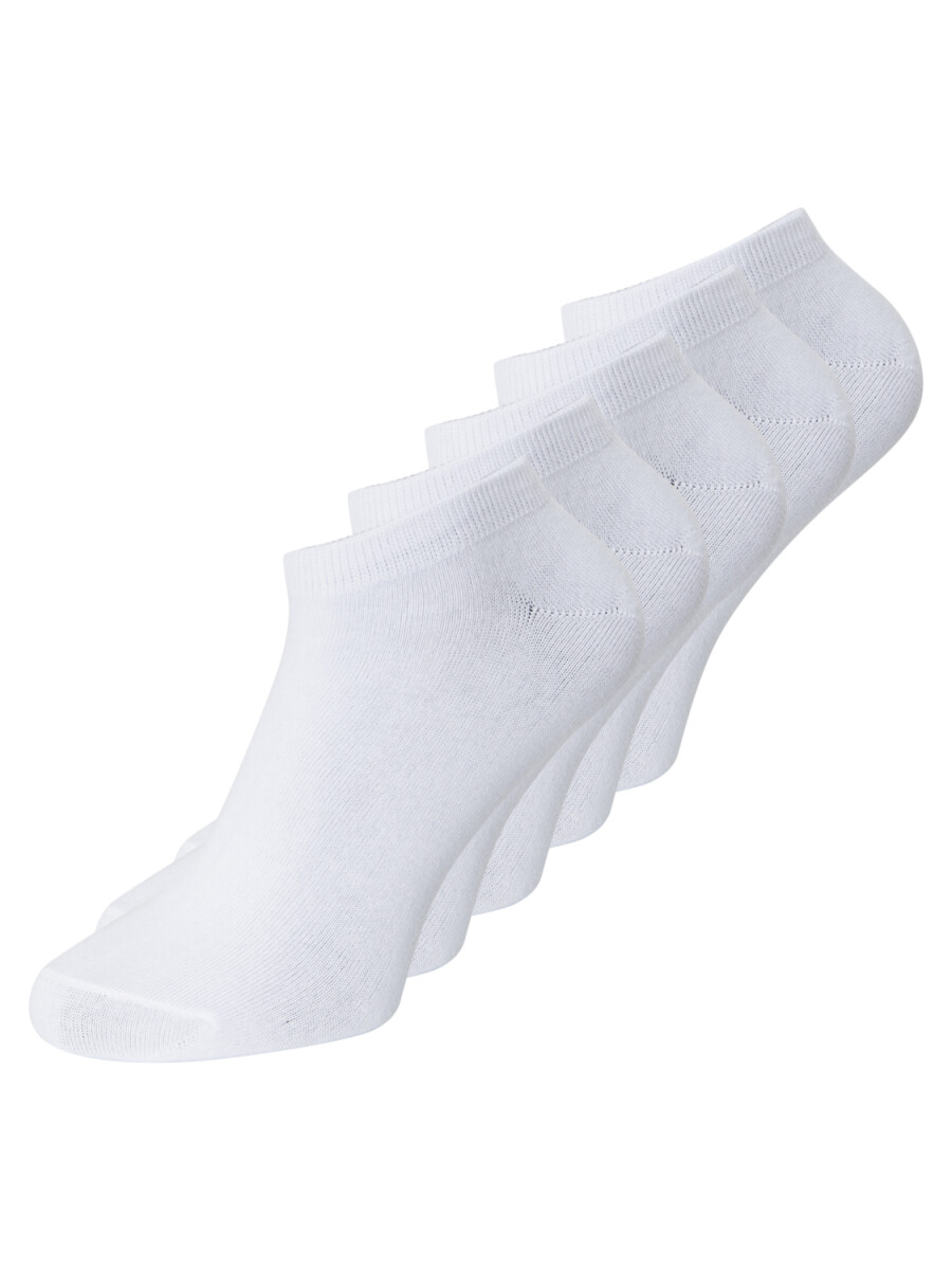 Pack "dongo" 5 Calcetines - White 