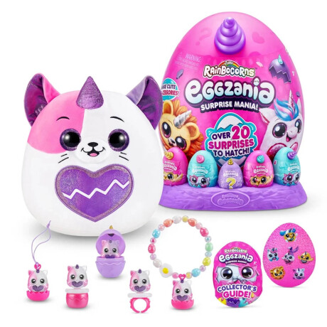 Rainbocorns Eggzania Surprise Mania Animal De Peluche Rainbocorns Eggzania Surprise Mania Animal De Peluche