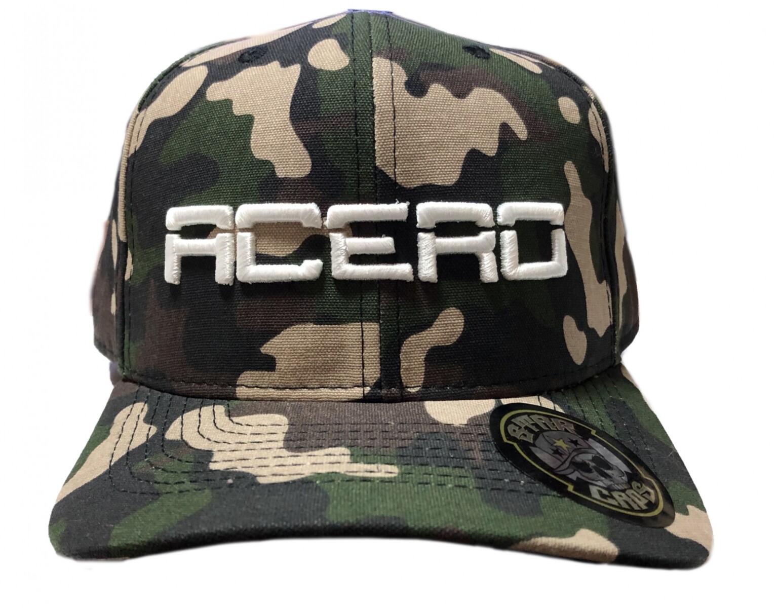 Gorro de visera recta - Acero - Woodland 