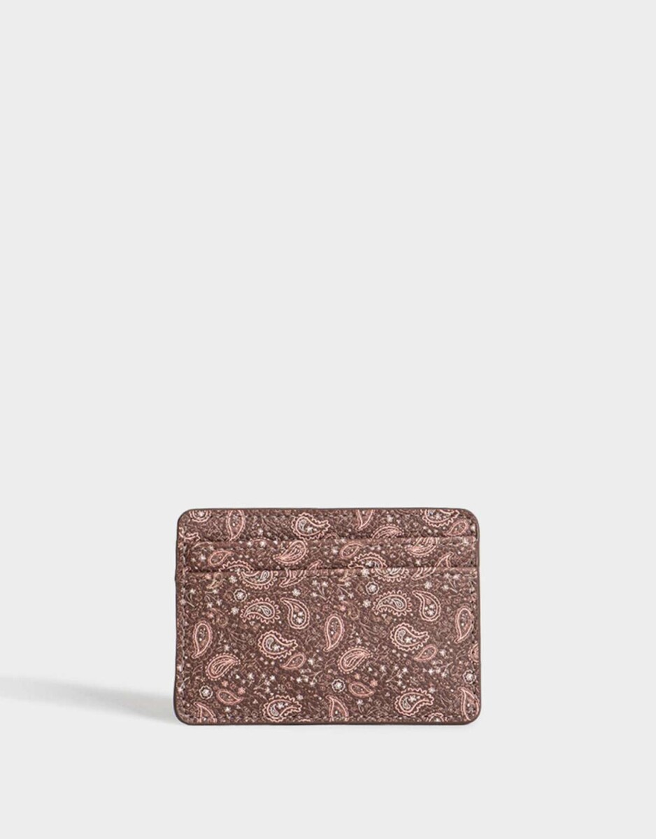Tarjetero Doble Bolsillo - Rosa Viejo 