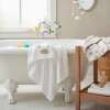 Set x2 toallas carters blanco