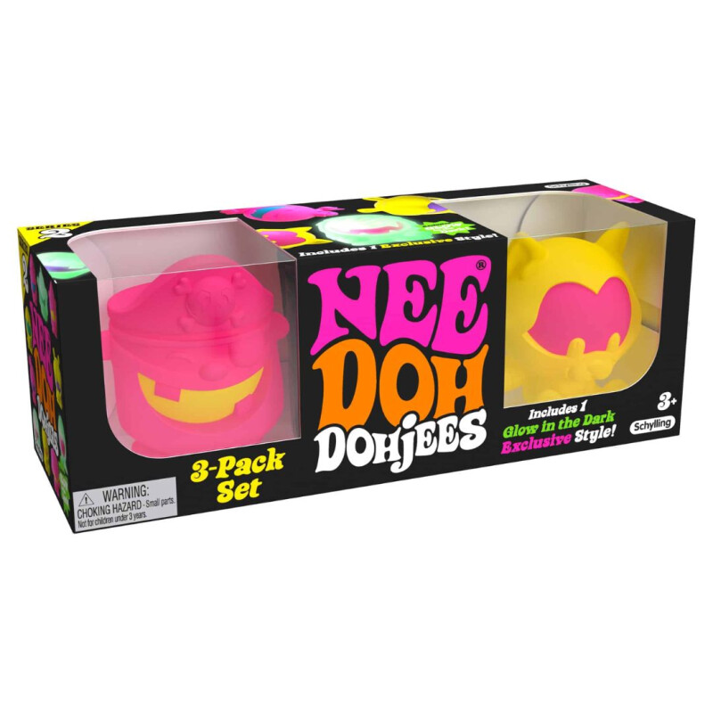 Dohjee Needoh 3 pack- squishy Dohjee Needoh 3 Pack- Squishy