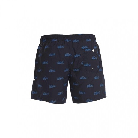 SHORT LACOSTE PRINT DE CRO ABY SWIMMWEAR Blue