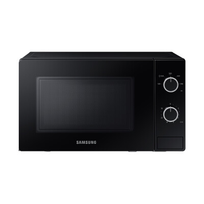 Microondas Samsung 20 L 700 W Puerta de Cristal Doble Dial Black