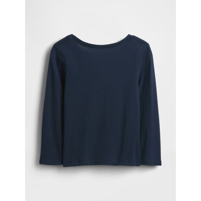 V-FRCH LS LOGO TEE TAPESTRY NAVY