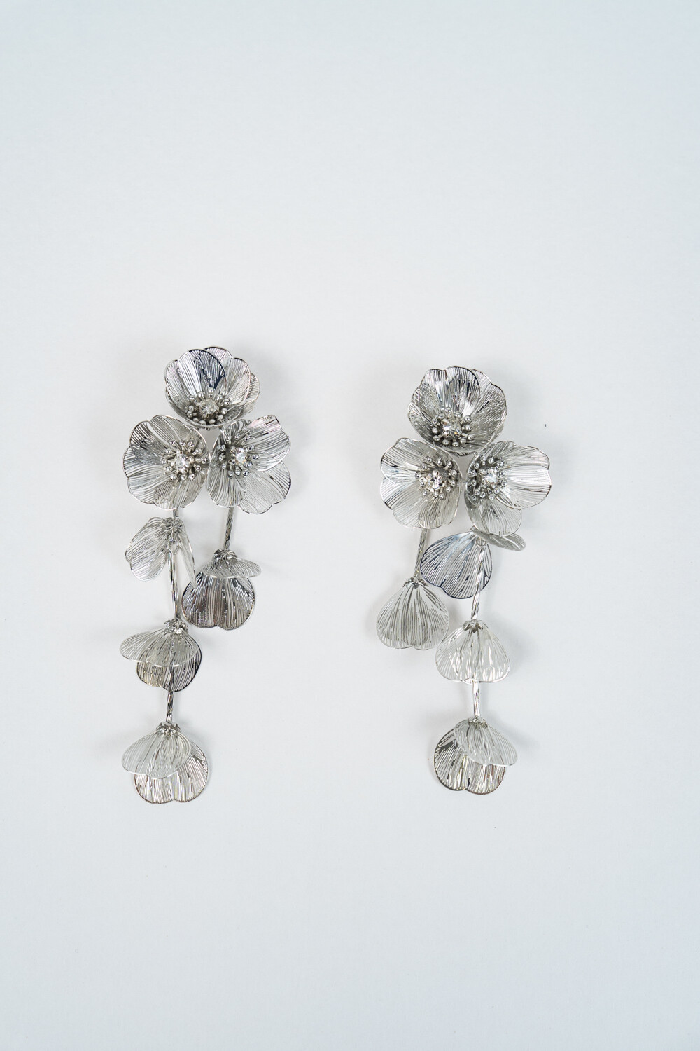 Caravana Florcita Plateado