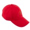 gorra visera ROJA