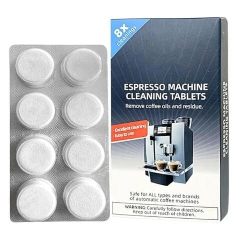 Tabletas Descalcificantes Para Cafetera Limpiador 8 Unidades Tabletas Descalcificantes Para Cafetera Limpiador 8 Unidades