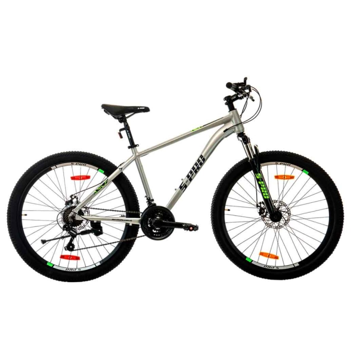 Bicicleta S-pro Mtb Zero3 R.27.5 Hombre Aluminio F/disco - Plata. 
