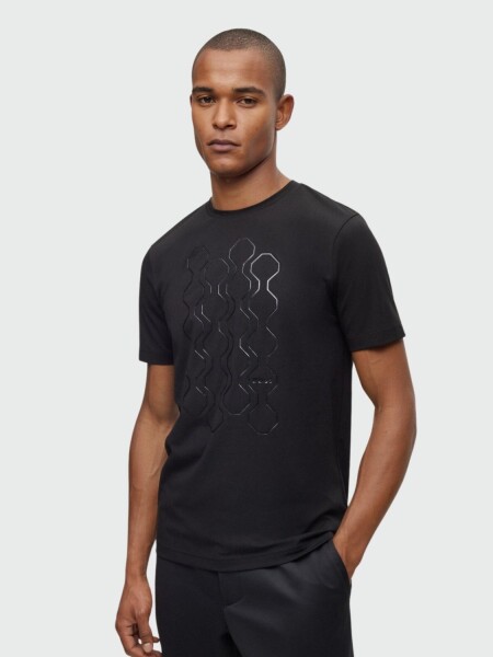 Hugo Boss -Remera de algodón, regular fit, TEE 5 0