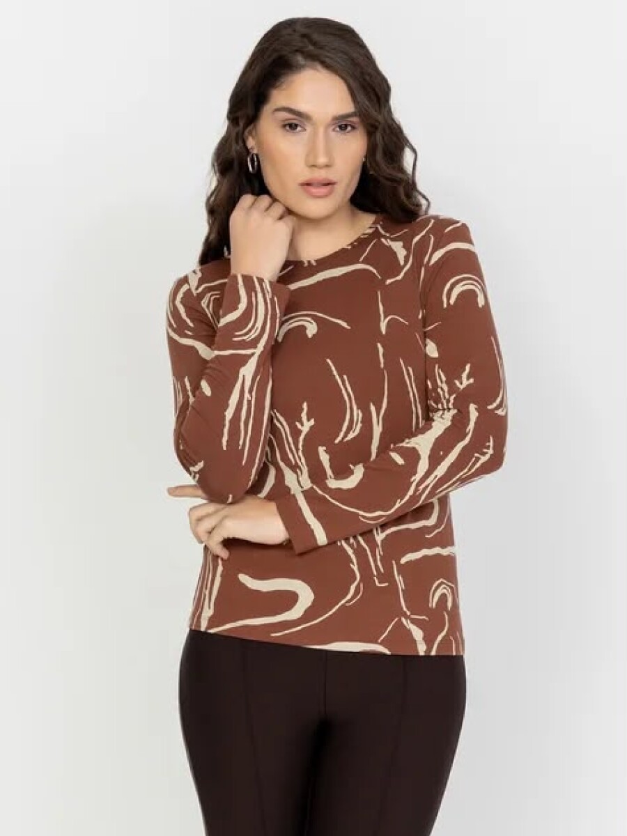 Remera Alda CHOOCLATE