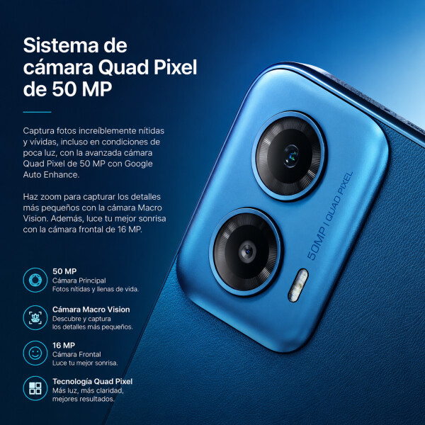Motorola G34 8/256gb 5g CEL MOTOROLA G34 8/256GB AZUL